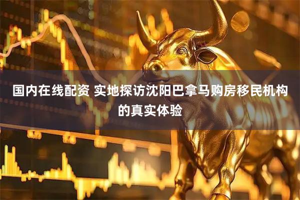 国内在线配资 实地探访沈阳巴拿马购房移民机构的真实体验